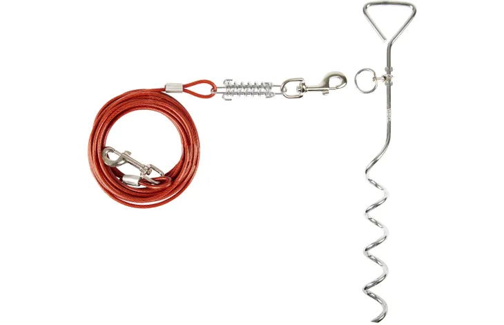 Flamingo Jordspyd m. kabel Stake Igla