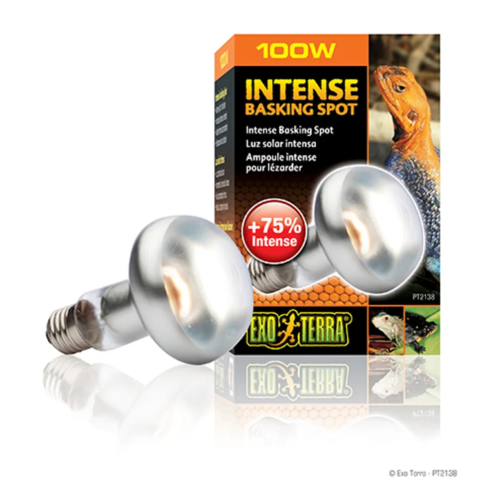 Exoterra Intense Basking Spot 100W S25 E27 Orange varmepære