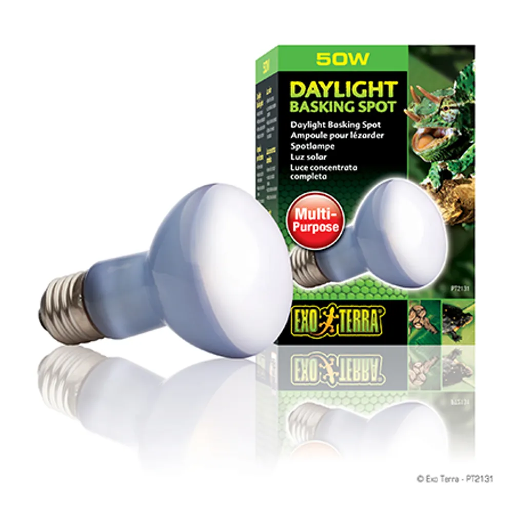 Exoterra Basking Spot varmepære grøn 50W R20 E27