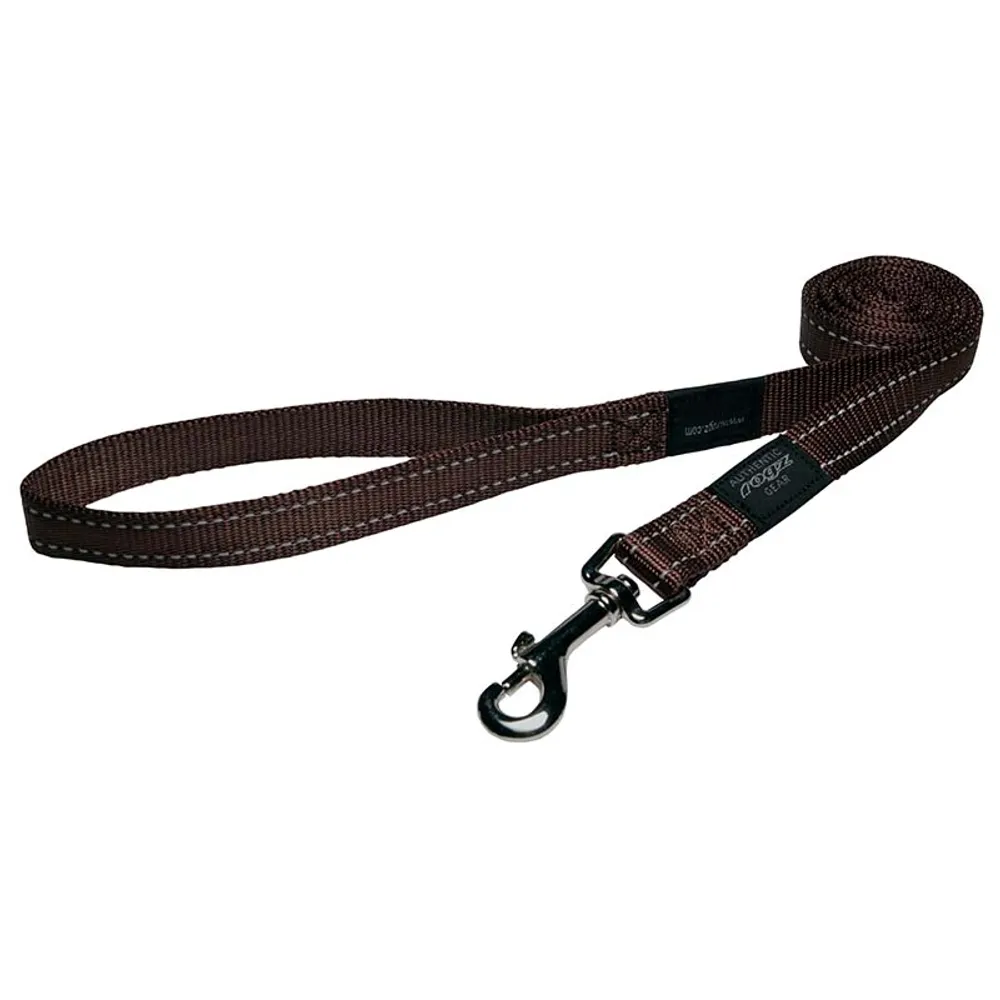 Rogz Utility line Brun 20 mm./180 cm.