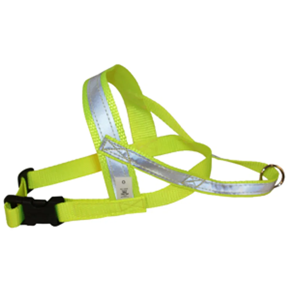 Alac Norsk sele med refleks Neongul