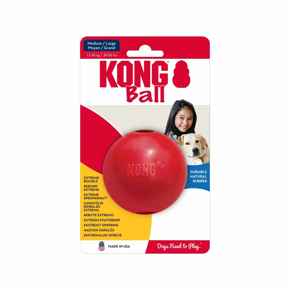 Kong bold med hul. M/L Ø7