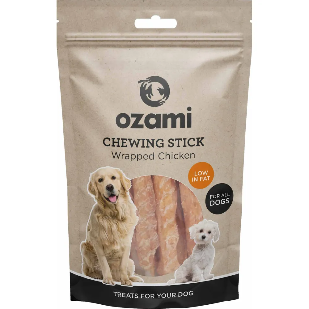 Ozami Tyggestang wrapped med kylling 100 g.