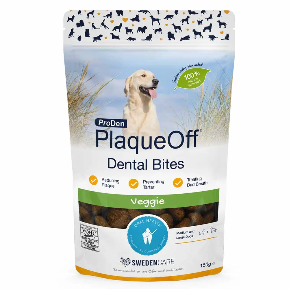 PlaqueOff Dental Bites. 150 gr.