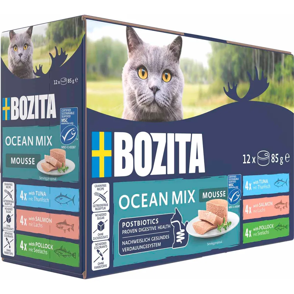 Bozita Mousse Ocean mix 12x85 g.