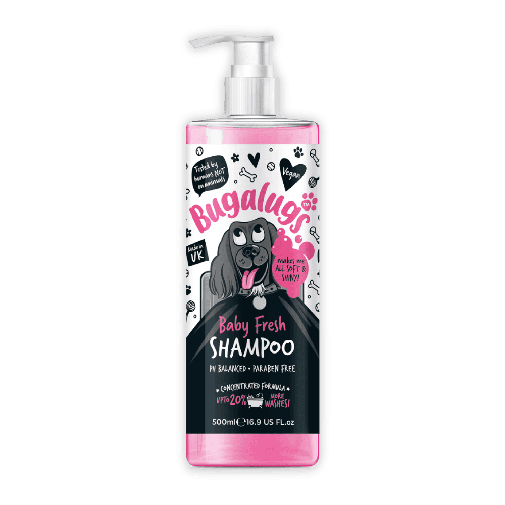 Bugalugs Baby Fresh Shampoo til hunde 500 ml.