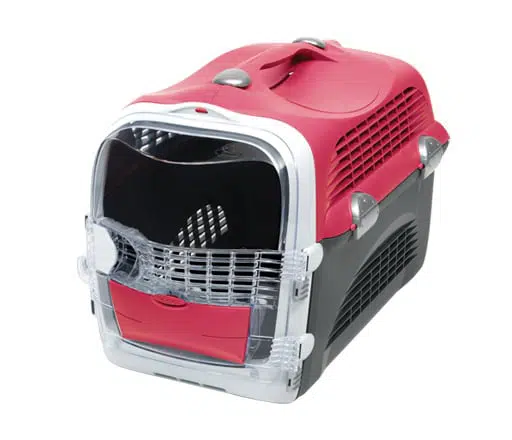 Catit pet cargo cabrio dyretransport i violet/grå