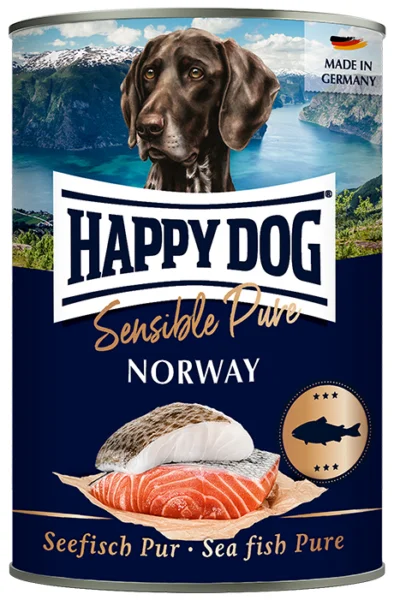 Happy Dog Norway sensible pure vådfoder 400 g.