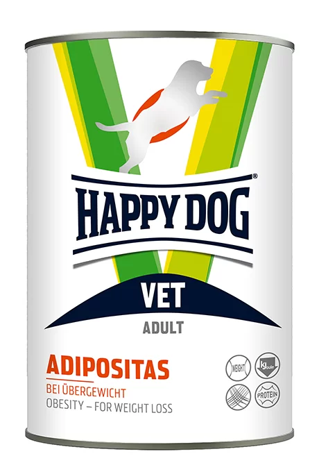 Happy Dog Vet Adipositas vådkost vægtkontrol 400 g.