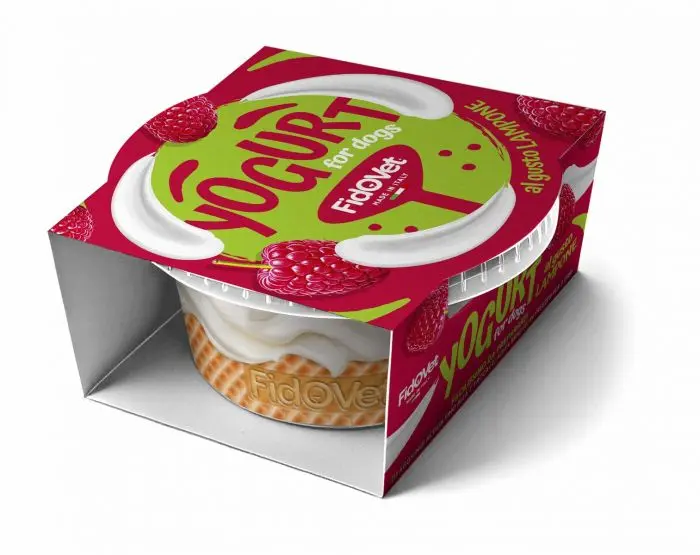 FidOvet Yogurt Lampone (Hindbær)