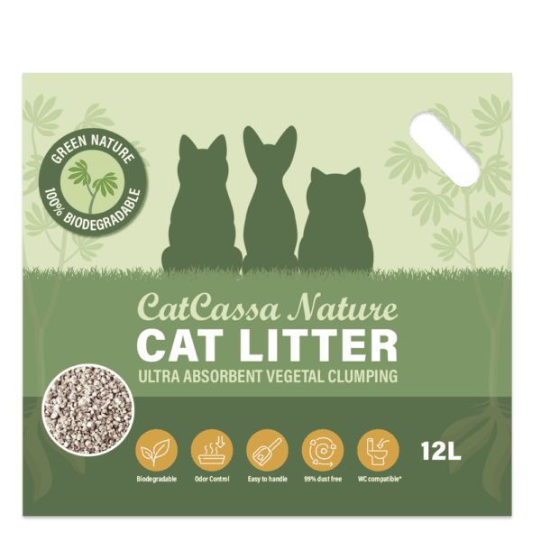 CatCassa Nature kattegrus Neutral 12 liter