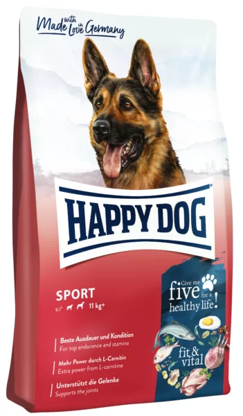Happy Dog Sport Fit & Vital 14 kg. Hundefoder til den aktive hund.