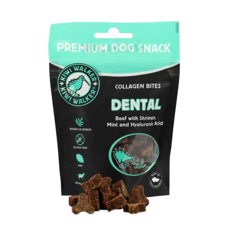 Kiwi Walker Dental Collagen Bites (Oksekød