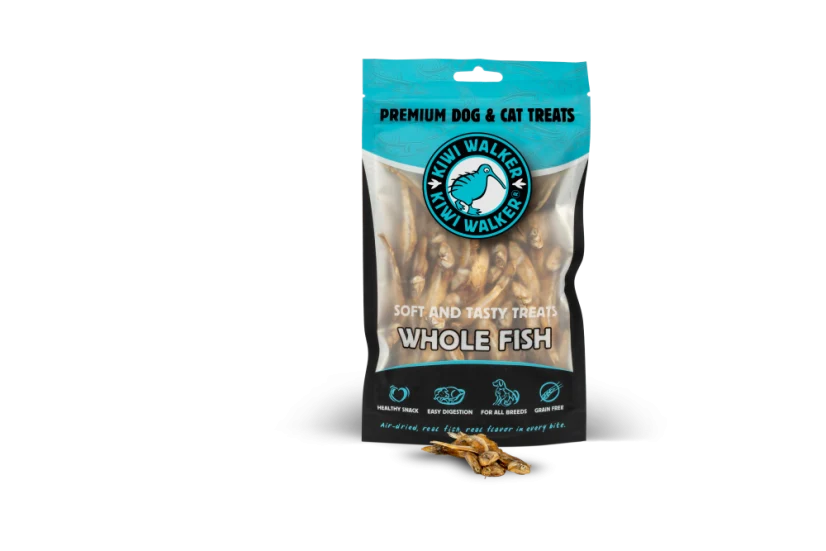 Kiwi Walker Air dried Whole Fish 100 g.