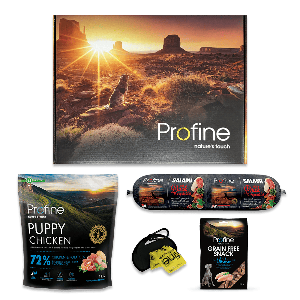 Profine Puppy Pack. Hvalpepakke til din hundehvalp